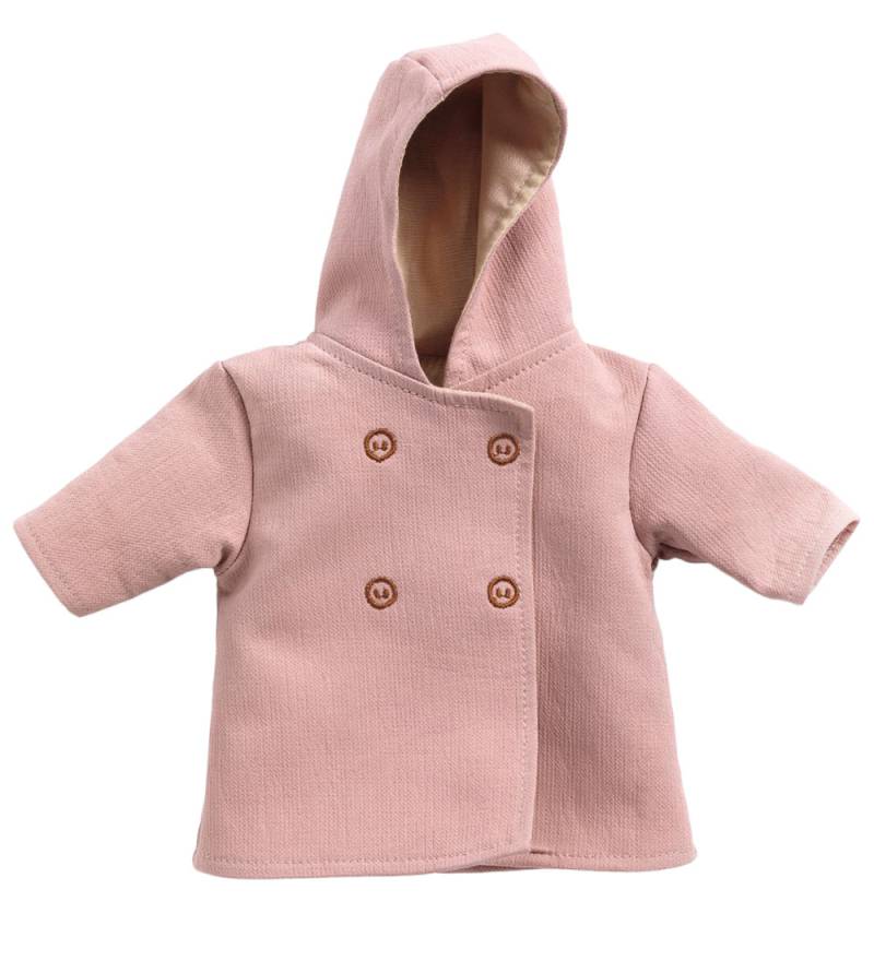 Djeco Puppenkleidung - 30-34 cm - Kapuzenjacke - Djeco - One Size - Puppenkleidung von Djeco