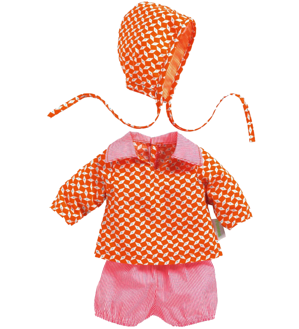 Djeco Puppenkleidung - Pépin - Pink/Orange - Djeco - One Size - Puppenkleidung Djeco Puppenkleidung - Pépin - Pink/Orange - Djeco - One Size - Puppenkleidung von Djeco