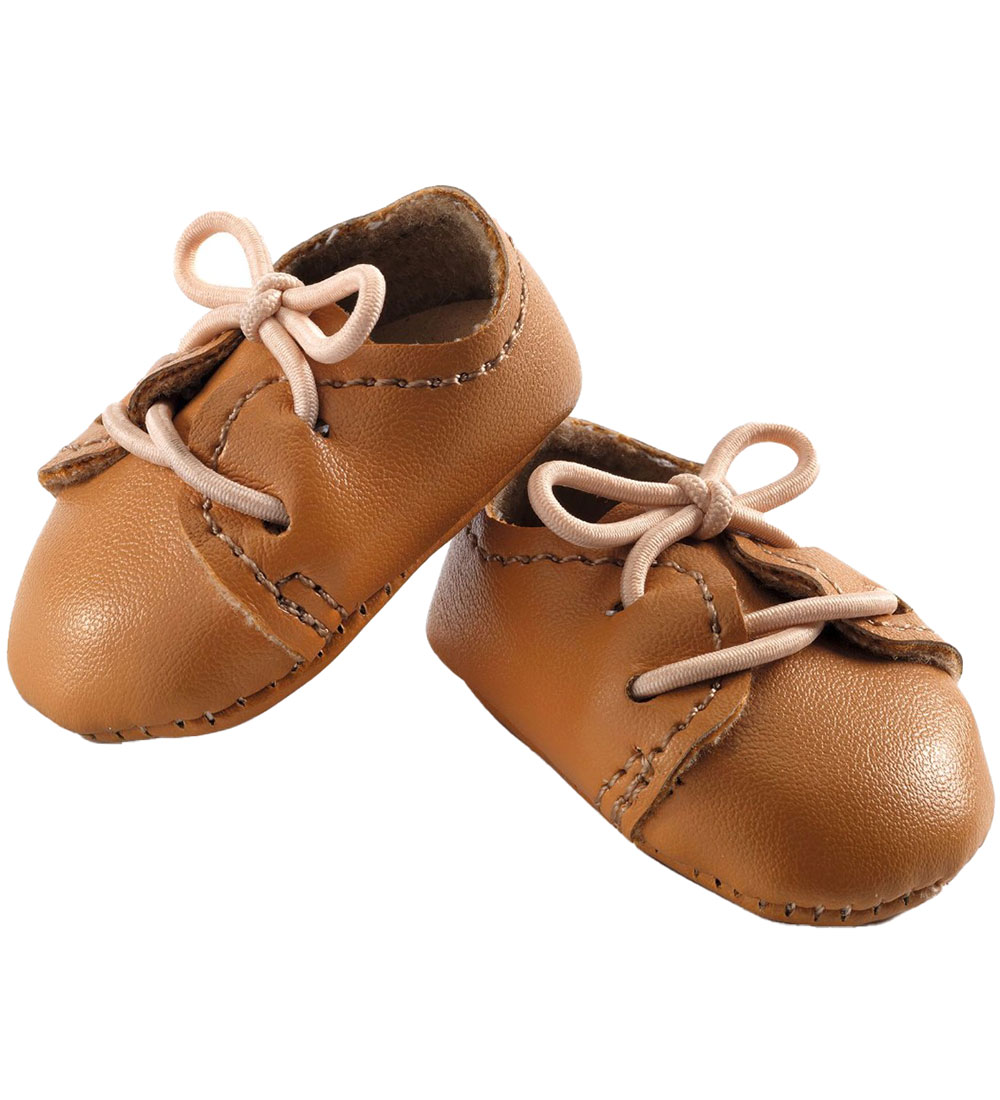 Djeco Puppenschuhe - 30-32 cm - Braun - Djeco - One Size - Puppenkleidung Djeco Puppenschuhe - 30-32 cm - Braun - Djeco - One Size - Puppenkleidung von Djeco