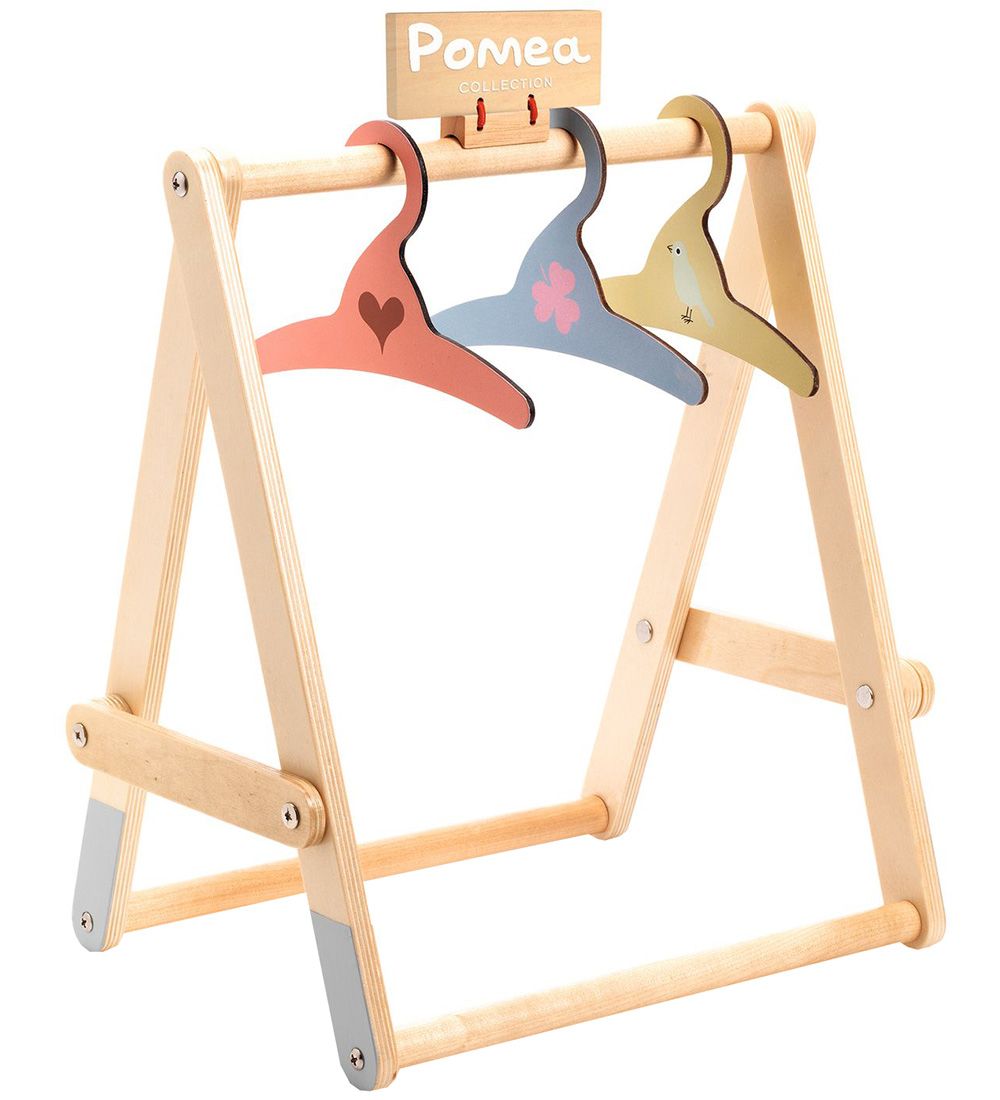 Djeco Puppenspielzeug - Holz - Kleiderständer - Djeco - One Size - Puppenzubehör Djeco Puppenspielzeug - Holz - Kleiderständer - Djeco - One Size - Puppenzubehör von Djeco