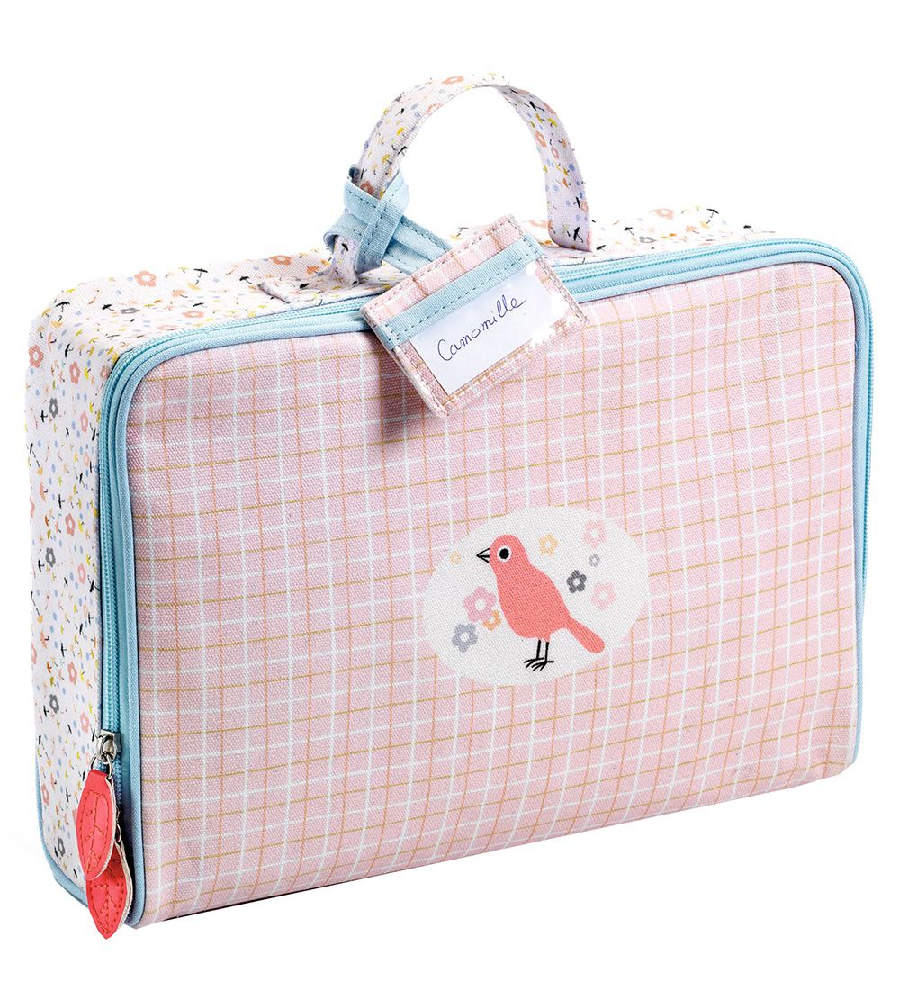 Djeco Puppenzubehör - Koffer - Rosa/Grün - Djeco - One Size - Koffer Djeco Puppenzubehör - Koffer - Rosa/Grün - Djeco - One Size - Koffer von Djeco