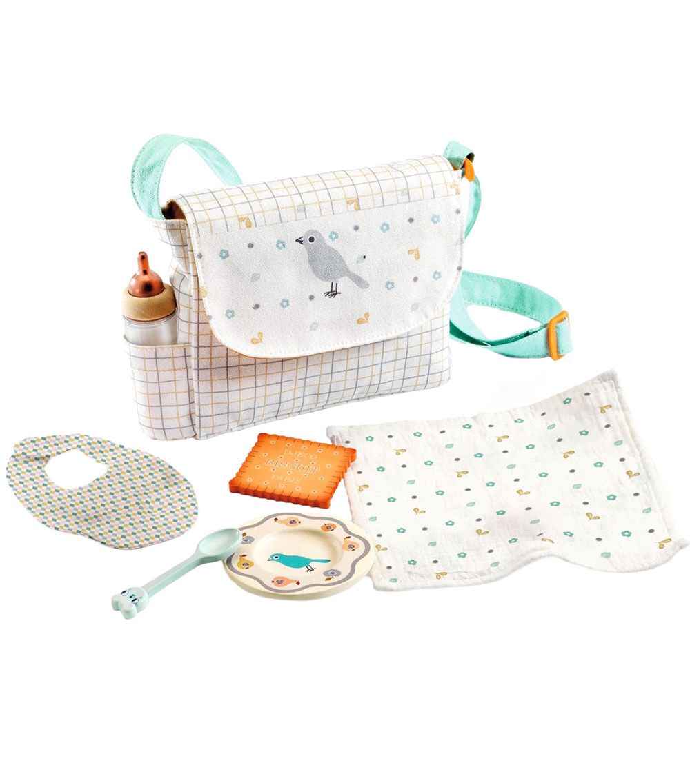 Djeco Puppenzubehör - Mealtime Set - Djeco - One Size - Puppenzubehör von Djeco