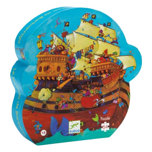 Djeco Puzzle Barbarossas Boot (ab 5 Jahre) von Djeco