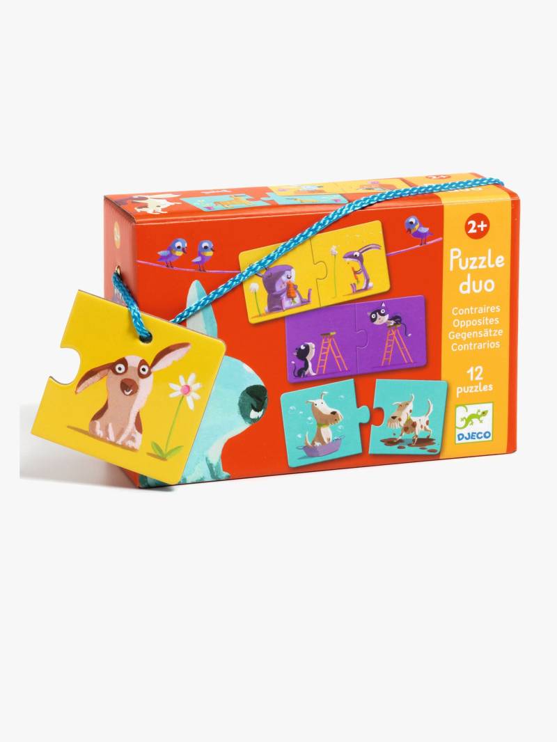 Djeco Puzzle Gegensätze 24 Teile von Djeco