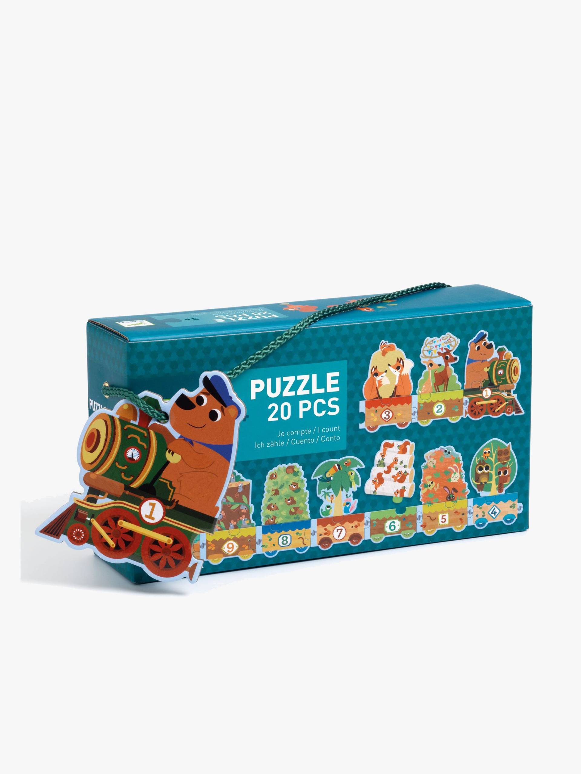 Djeco Puzzle Ich zähle 20 Teile von Djeco