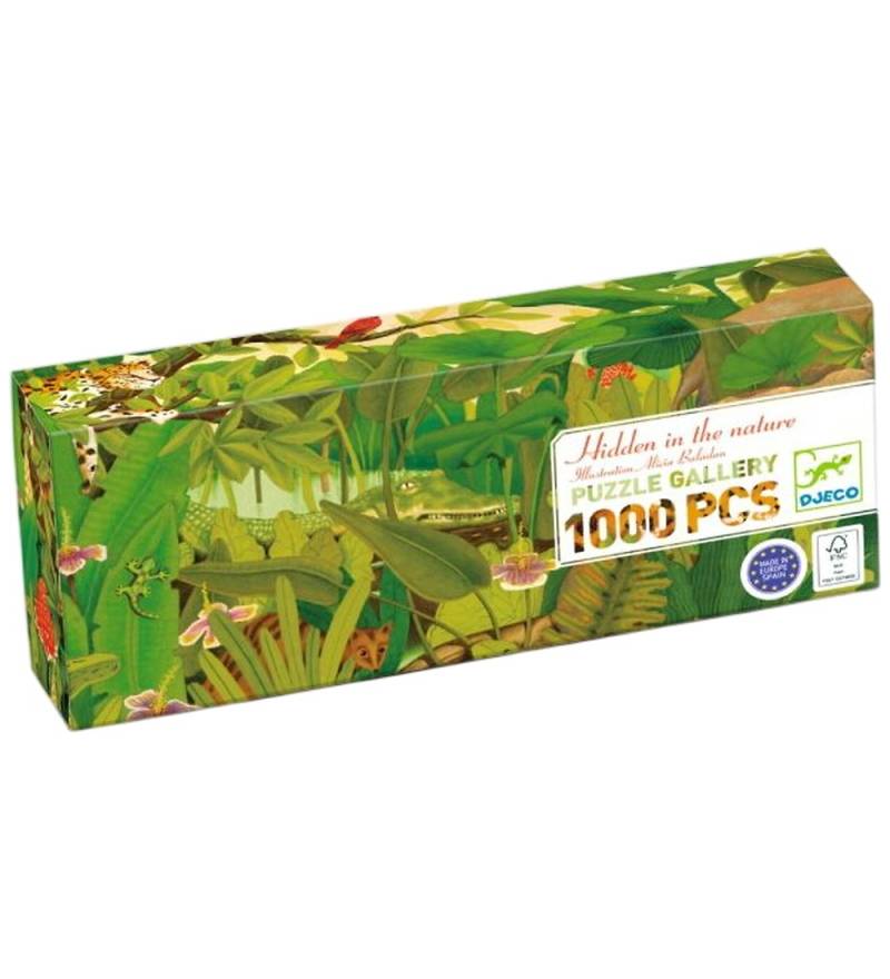 Djeco Puzzlespiel - 1000 Teile - 97x33 cm - Nature's Secret - Djeco - One Size - Puzzlespiele Djeco Puzzlespiel - 1000 Teile - 97x33 cm - Nature's Secret - Djeco - One Size - Puzzlespiele von Djeco