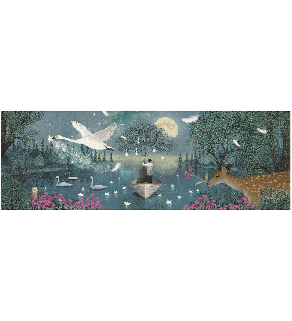 Djeco Puzzlespiel - 1000 Teile - Hymne an den Mond - Djeco - One Size - Puzzlespiele von Djeco