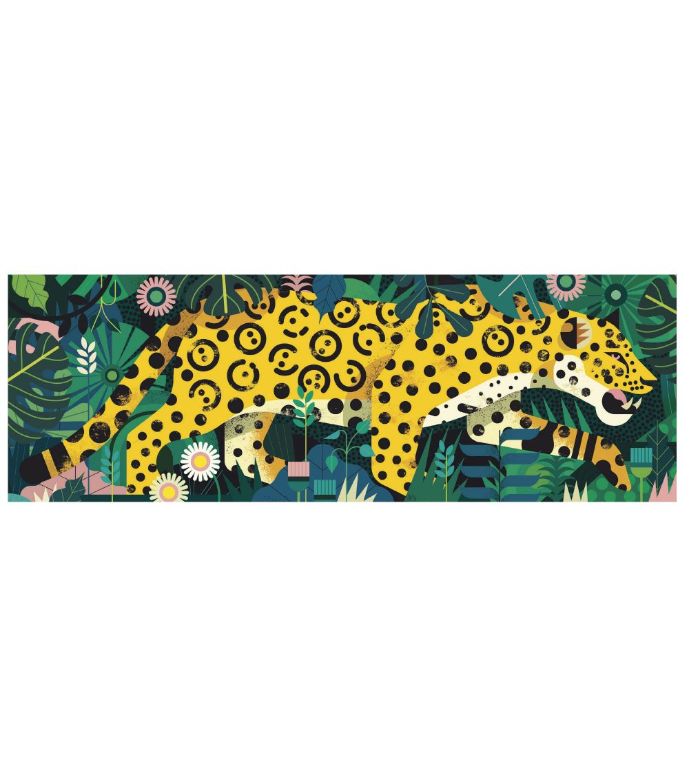 Djeco Puzzlespiel - 1000 Teile - Leopard - Djeco - One Size - Puzzlespiele von Djeco
