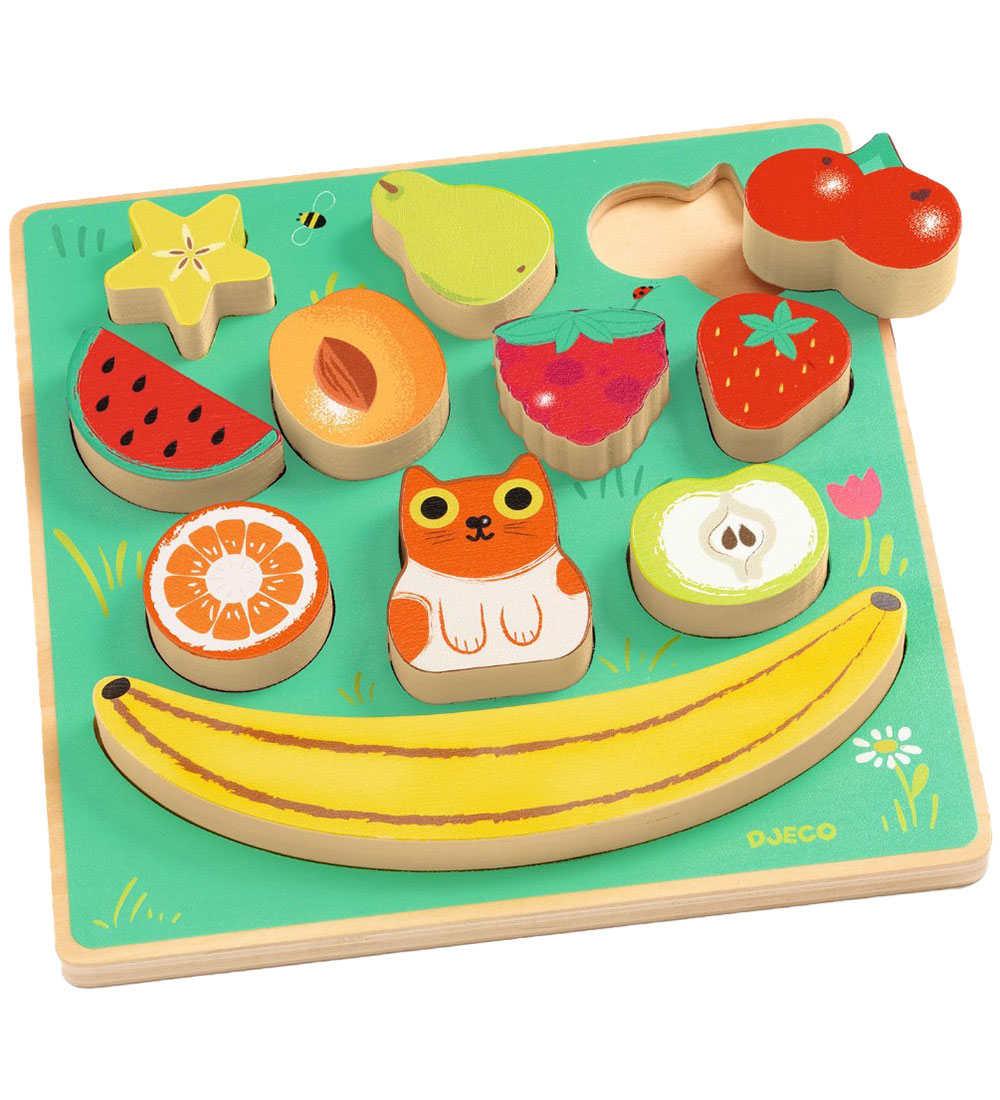 Djeco Puzzlespiel - 11 Teile - Holz - Puzz & Boom Happy - Djeco - One Size - Puzzlespiele Djeco Puzzlespiel - 11 Teile - Holz - Puzz & Boom Happy - Djeco - One Size - Puzzlespiele von Djeco