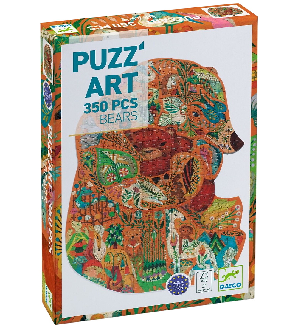 Djeco Puzzlespiel - 350 Teile - RätselArt - Bären - Djeco - One Size - Puzzlespiele Djeco Puzzlespiel - 350 Teile - RätselArt - Bären - Djeco - One Size - Puzzlespiele von Djeco