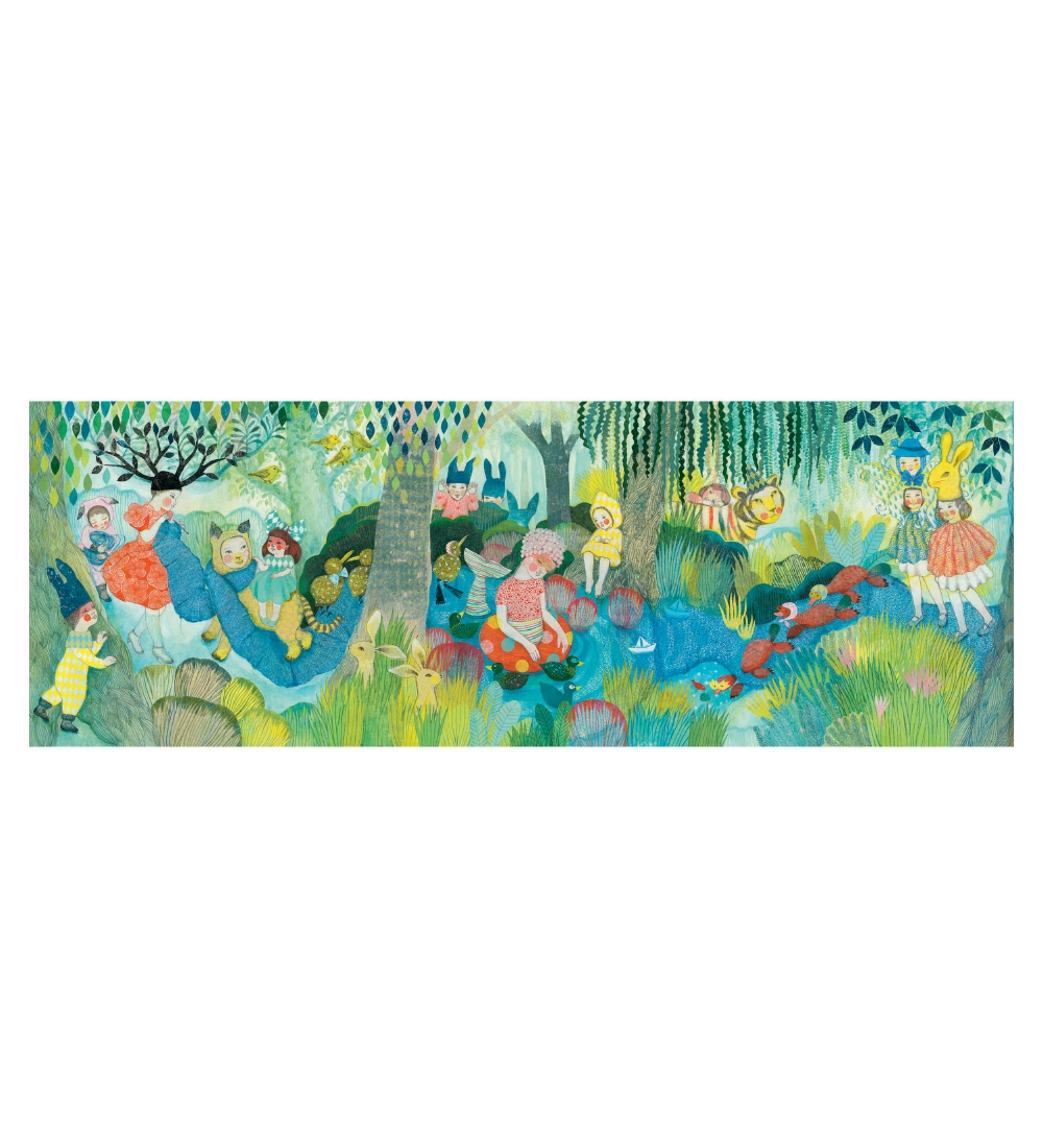 Djeco Puzzlespiel - 350 Teile - River Party - Djeco - One Size - Puzzlespiele Djeco Puzzlespiel - 350 Teile - River Party - Djeco - One Size - Puzzlespiele von Djeco