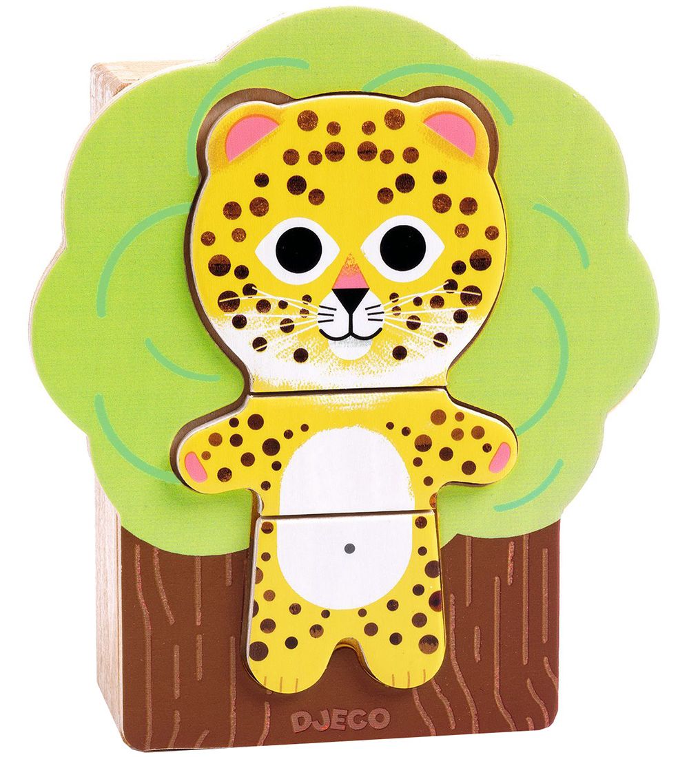 Djeco Puzzlespiel - Holz - 18 Teile - Abra - Djeco - One Size - Puzzlespiele Djeco Puzzlespiel - Holz - 18 Teile - Abra - Djeco - One Size - Puzzlespiele von Djeco
