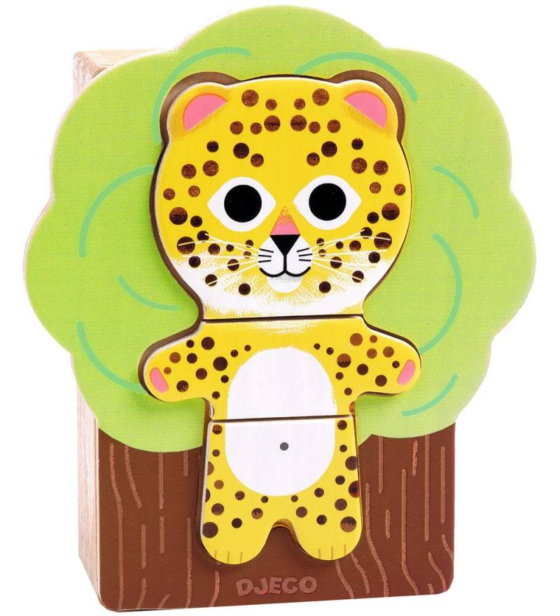 Djeco Puzzlespiel - Holz - 18 Teile - Abra - Djeco - One Size - Puzzlespiele Djeco Puzzlespiel - Holz - 18 Teile - Abra - Djeco - One Size - Puzzlespiele von Djeco