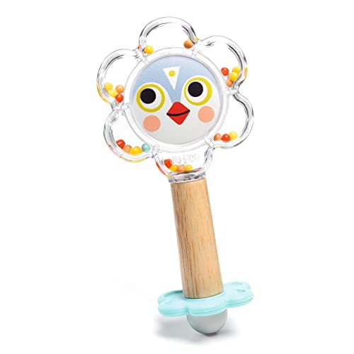 Djeco Rassel Spiegel BabyFlower Multicolor (36118) von Djeco
