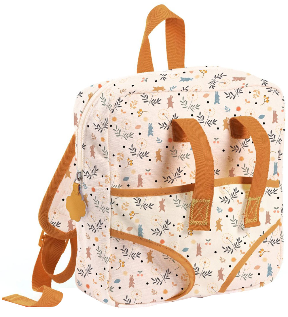 Djeco Rucksack m. Babytrage - Ocker - Djeco - One Size - Puppenzubehör Djeco Rucksack m. Babytrage - Ocker - Djeco - One Size - Puppenzubehör von Djeco
