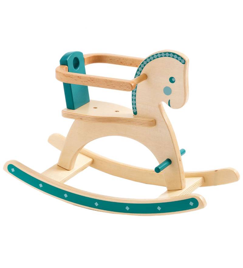 Djeco Schaukelpferd für Puppen - Holz - Djeco - One Size - Puppenzubehör Djeco Schaukelpferd für Puppen - Holz - Djeco - One Size - Puppenzubehör von Djeco