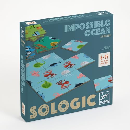 Djeco Sologic Impossiblo Ocean Puzzlespiel Djeco Sologic Impossiblo Ocean Puzzlespiel von Djeco
