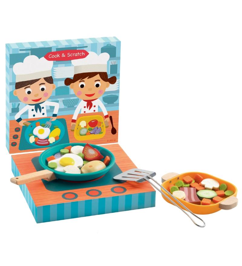 Djeco Spiellebensmittel - Cook & Scratch - Djeco - One Size - Spiellebensmittel Djeco Spiellebensmittel - Cook & Scratch - Djeco - One Size - Spiellebensmittel von Djeco