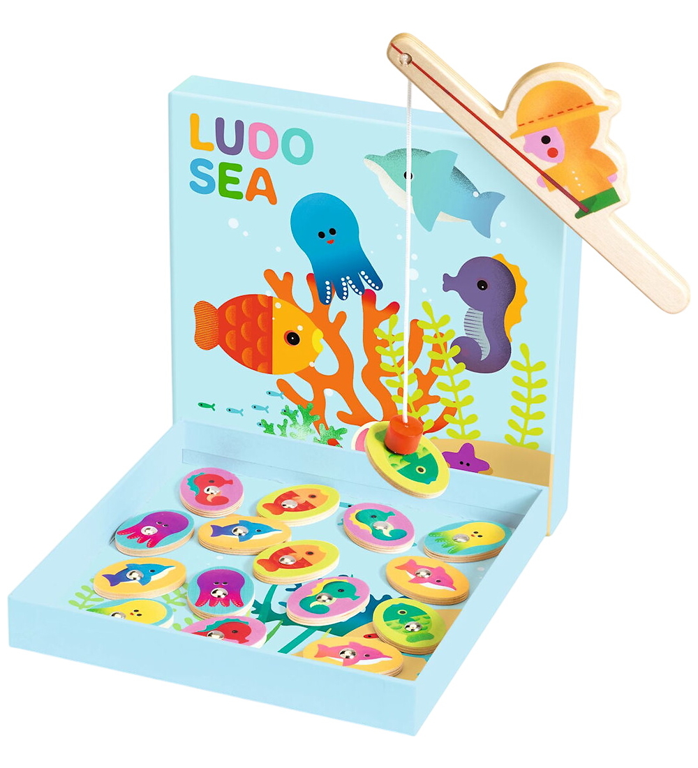 Djeco Spielset - Holz - 4 st. - Das Meer - Djeco - One Size - Spiele Djeco Spielset - Holz - 4 st. - Das Meer - Djeco - One Size - Spiele von Djeco