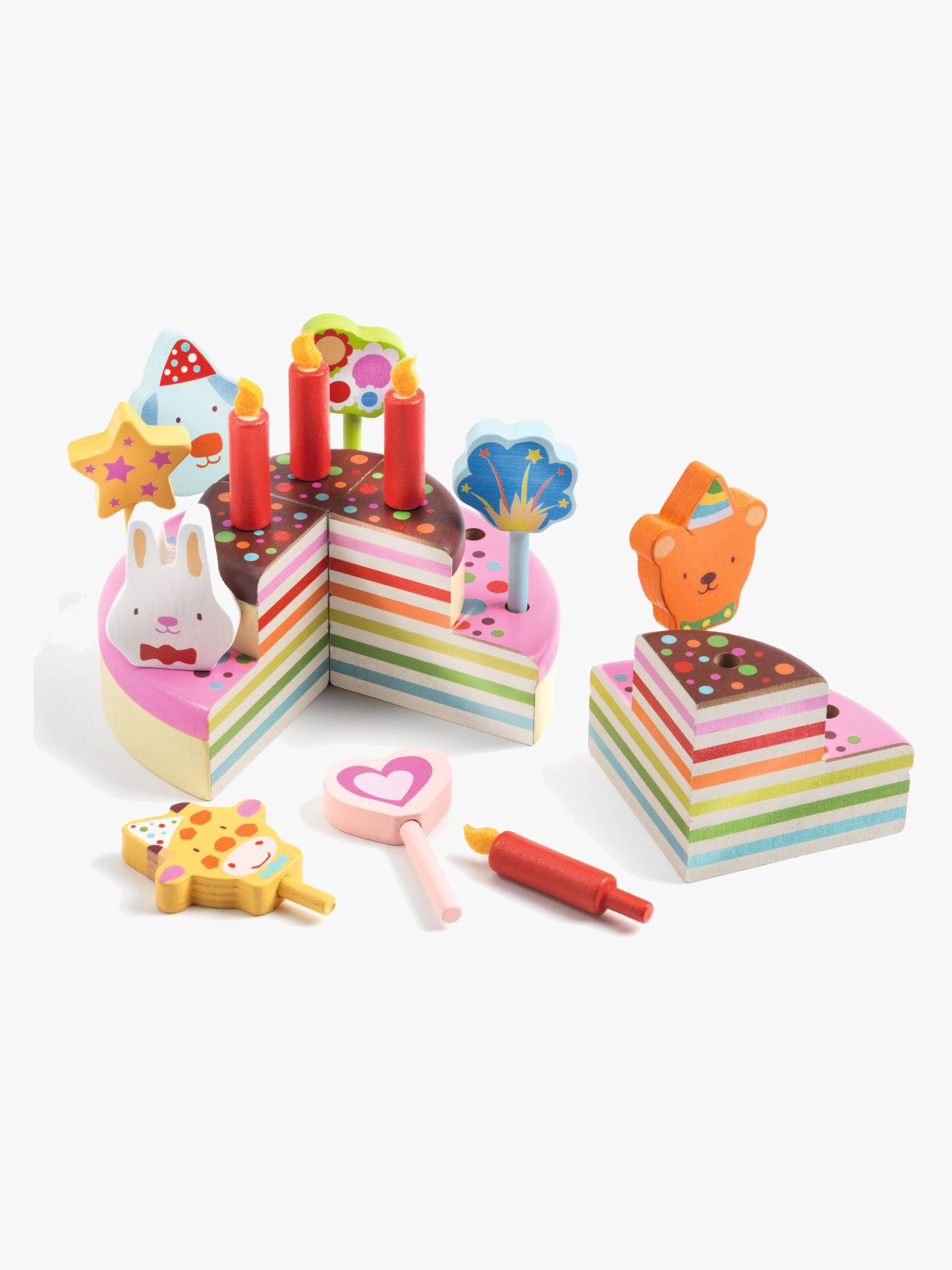 Djeco Spielzeugkuchen Happy Birthday von Djeco