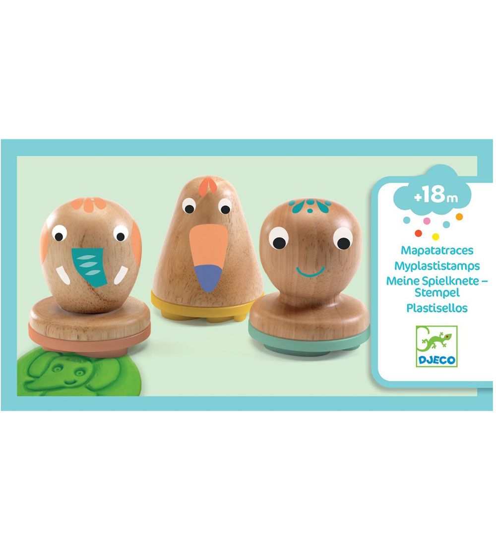 Djeco Stempelset - 3er-Pack - Djeco - One Size - Kreatives Spielset Djeco Stempelset - 3er-Pack - Djeco - One Size - Kreatives Spielset von Djeco