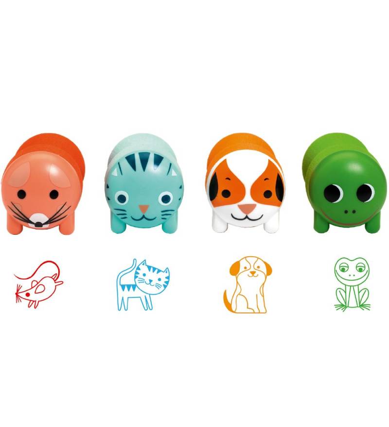 Djeco Stempelset - Animals -Pack - Garden - Djeco - One Size - Kreatives Spielset Djeco Stempelset - Animals -Pack - Garden - Djeco - One Size - Kreatives Spielset von Djeco
