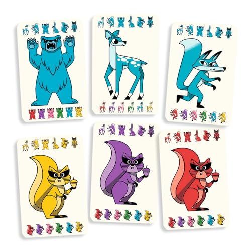 Djeco T&G 35083 Kartenspiele mit bestimmten Deck, bunt von Djeco