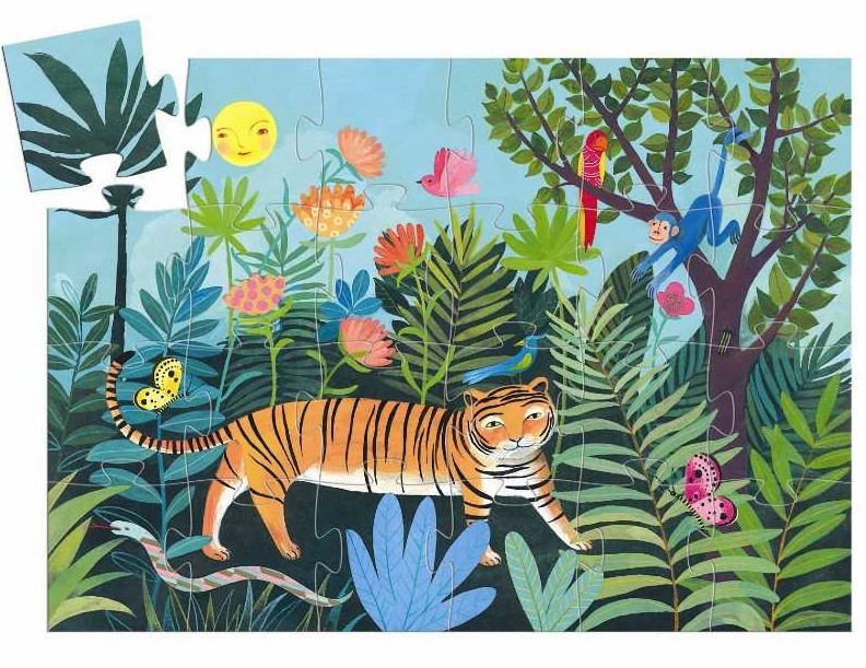 Djeco Tiger 24 Teile Puzzle Djeco-07201 von Djeco