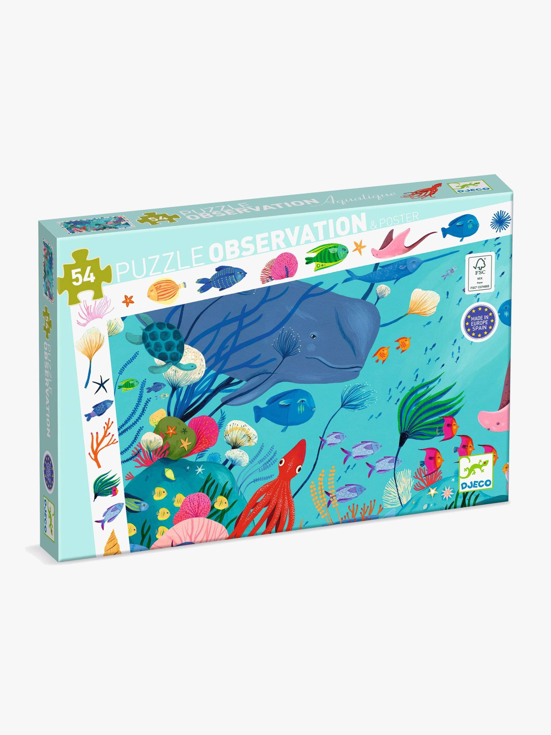 Djeco Wimmelpuzzle Aquatic 54 Teile Djeco Wimmelpuzzle Aquatic 54 Teile von Djeco