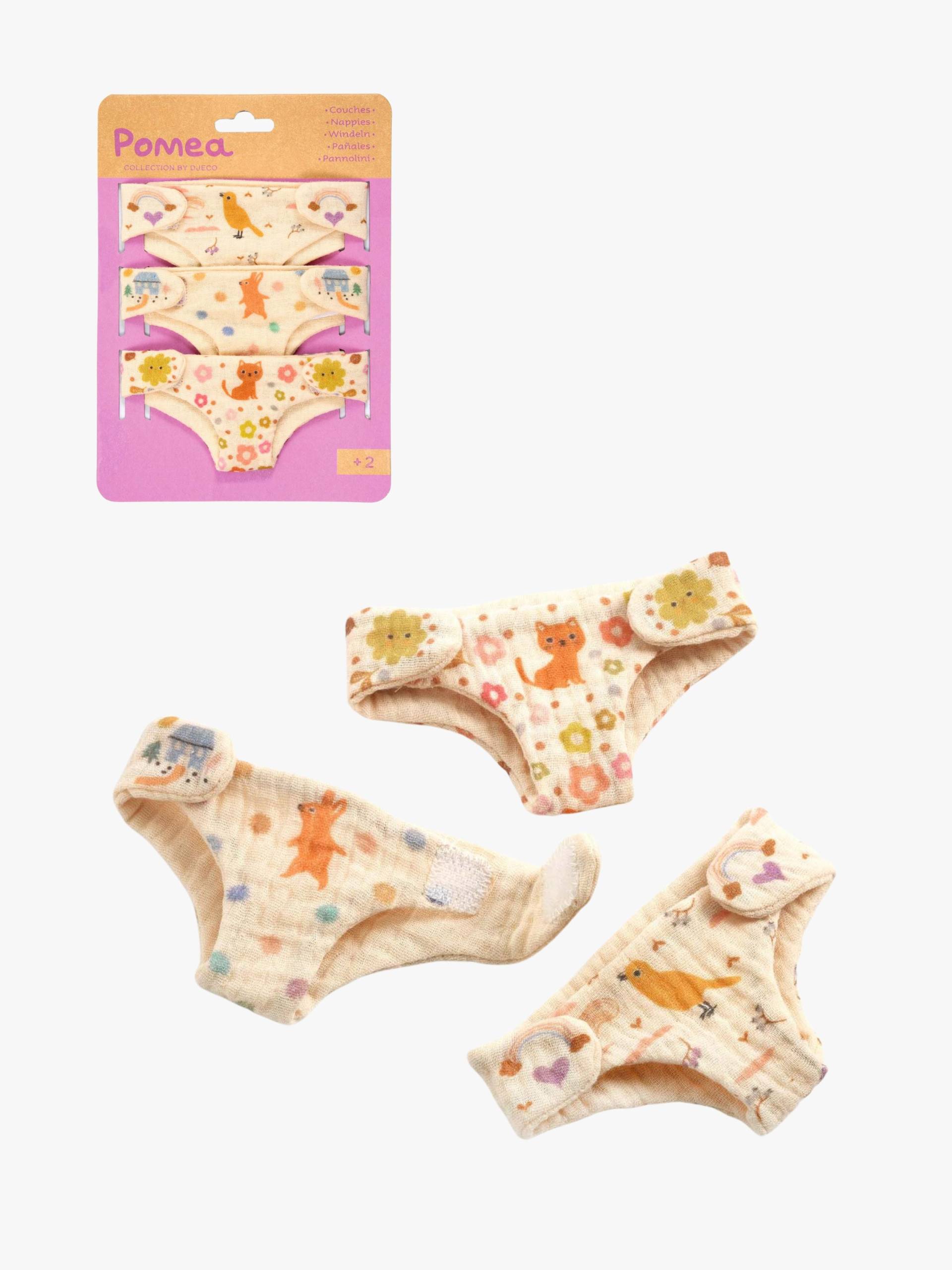 Djeco Windel-Set für Puppe 3er-Pack von Djeco