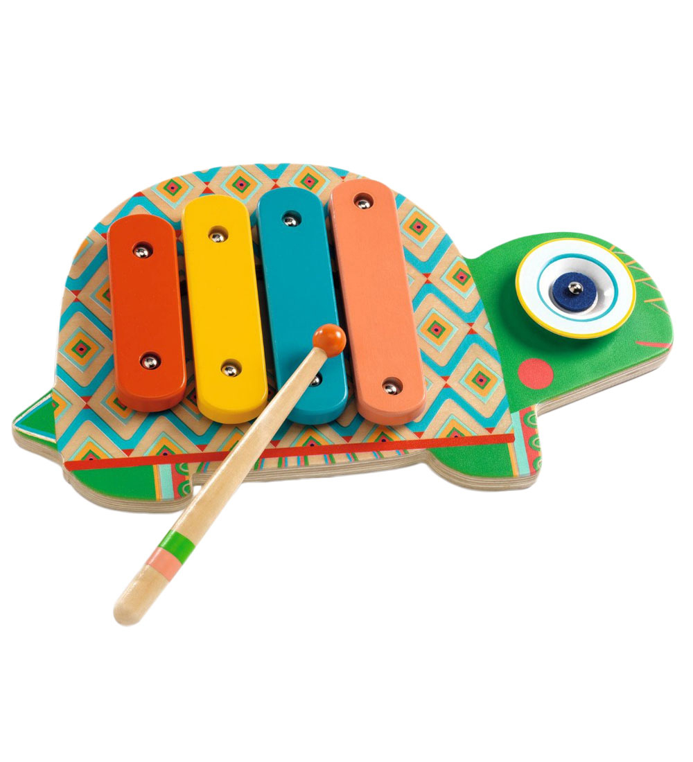 Djeco Xylophon - Animambo - Schildkröte - Djeco - One Size - Musikinstrumente von Djeco