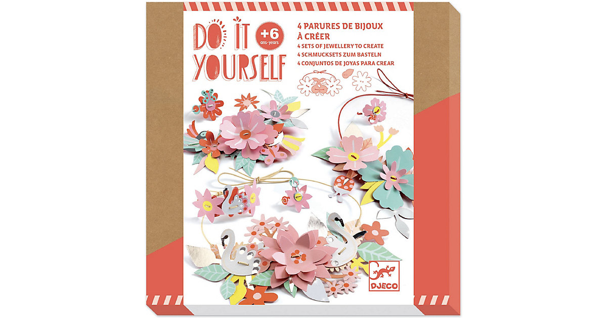 Do it yourself - Schmucksets Bunte Heiterkeit mehrfarbig Modell 1 Do it yourself - Schmucksets Bunte Heiterkeit mehrfarbig Modell 1 von Djeco