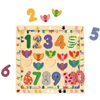 Holzpuzzle: Zahlen 1 - 10 Holzpuzzle: Zahlen 1 - 10 von Djeco