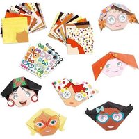 Kleine Geschenke - Origami Lustige Gesichter von Djeco