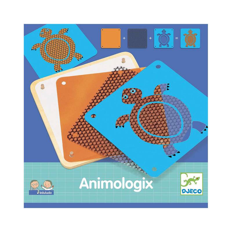 Lernspiel ANIMOLOGIX 55-teilig von Djeco