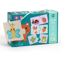 Lernspiel: Puzzle duo: Farben von Djeco