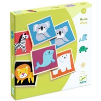 Lernspiele: Memo Wood von Djeco