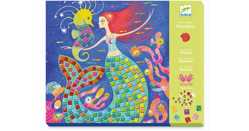 Mosaike Glitzer - Der Gesang der Meerungfrauen bunt von Djeco