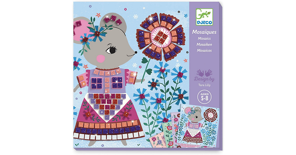 Mosaike - Lovely Pets lila Mosaike - Lovely Pets lila von Djeco