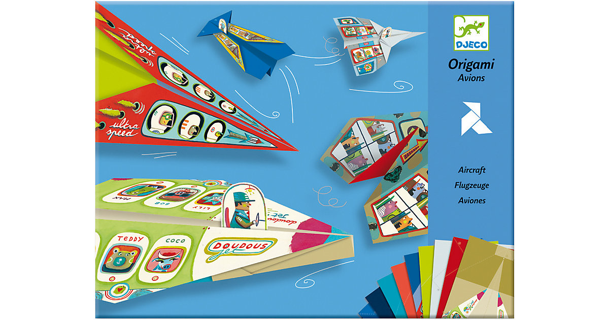 Origami - Flugzeuge Origami - Flugzeuge von Djeco