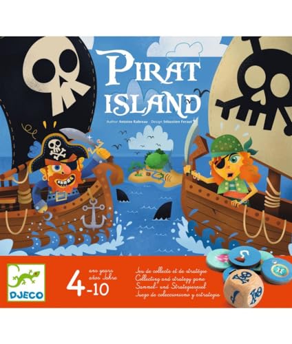 Djeco Pirate Island | 2-4 Spieler | Kinderspiel #DJ08595 Djeco Pirate Island | 2-4 Spieler | Kinderspiel #DJ08595 von Djeco