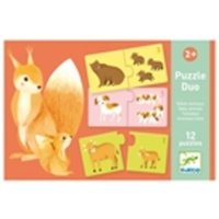 Lernspiel: Puzzle duo: Tierbabys Lernspiel: Puzzle duo: Tierbabys von Djeco