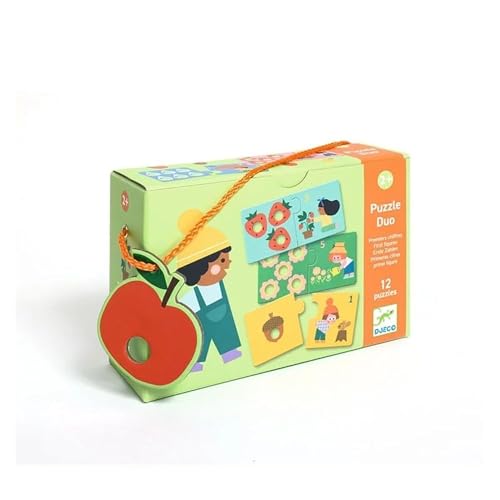 Puzzles Duo, erste Zahlen: Djeco von Djeco