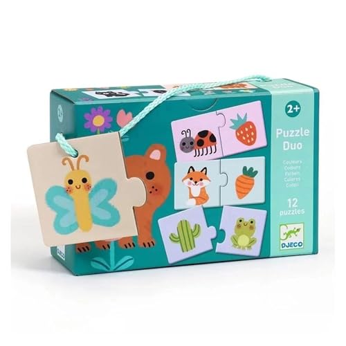 Puzzles Duo Farben: Djeco von Djeco