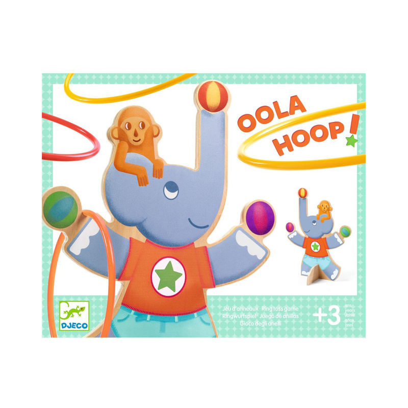 Ringwurfspiel OOLA HOOP 8-teilig von Djeco