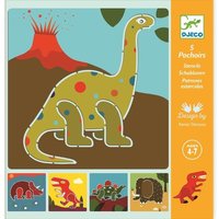Schablone Dinosaurs Schablone Dinosaurs von Djeco