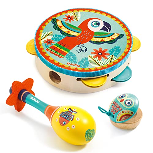 Set of 3 Instruments from Djeco von Djeco