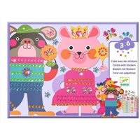 Sticker 3-6: Glitzer von Djeco