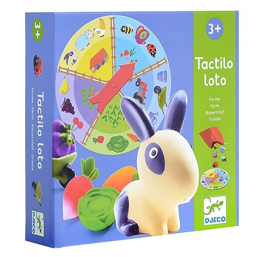 Tactilo loto granja von Djeco