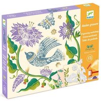 Workshop Gravur: Passionsblume Workshop Gravur: Passionsblume von Djeco